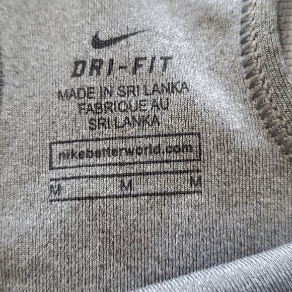 Nike Gray & Black Pro Sports Bra - Picture 3 of 3